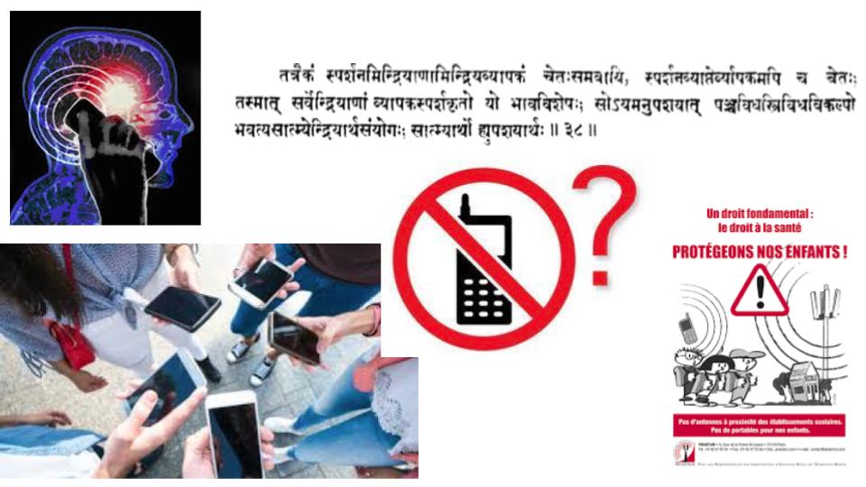 téléphones mobiles dangers usages ayurveda