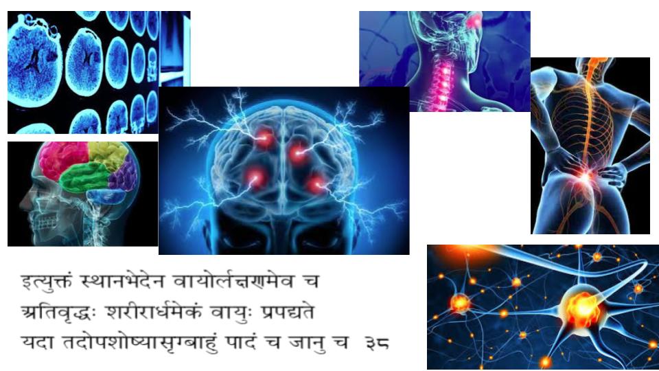 neurologique désordres Ayurveda vata vyadhi